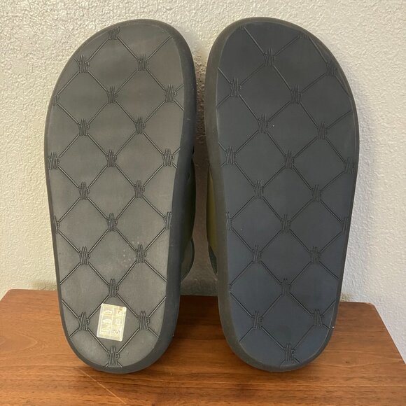 Moncler Crossover -strap Leather Sandals Size 7 - Picture 5 of 7